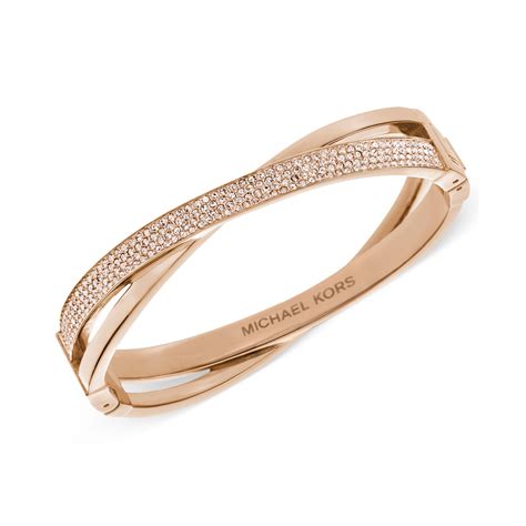 michael kors rose gold arrow bracelet|michael kors rose gold bangle.